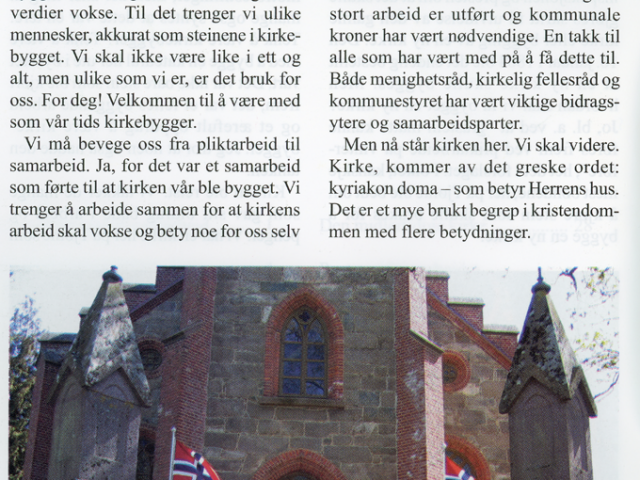 Tjøme kirke 140 år